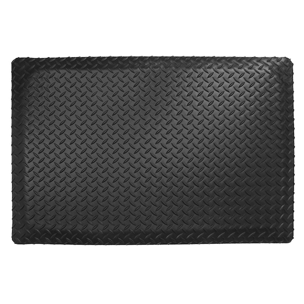 Rhino Mats Black 5/8" Thick, Rubber DP48DX75 Zoro